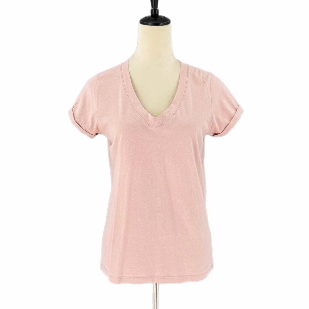 Reiss Blush V-neck Casual Everyday Basic Simple Versatile V-neck T-shirt Tee